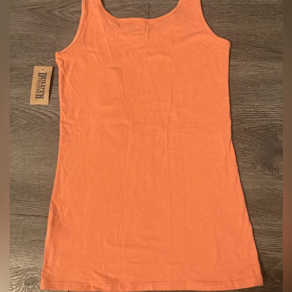 NWT Duluth Trading Co XXS Orange Tank Top - Picture 9 of 11
